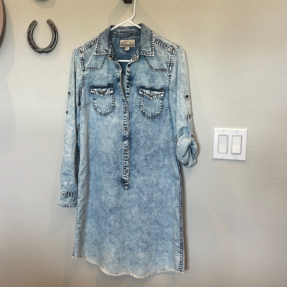 Overland denim dress brand new without tags!